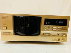 12h39 必見 ! Pioneer パイオニア CDチェンジャー CDプレーヤー PD-F908 CDデッキ 中古品 現状品 通電確認済み !