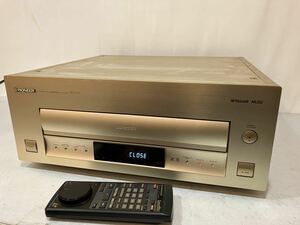 1e48 必見 Pioneer パイオニア HI-VISION LD/LASERDISC PLAYER LDプレーヤー HLD-X9 中古品 通電確認済み 動作未確認のためジャンク扱い