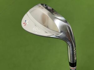 新品未使用 訳あり ARTISAN WEDGE アーティザン ウェッジ 60DS メッキ仕上げ KBS シャフト TOUR C-TAPER 125 S＋ エリートグリップ TD50