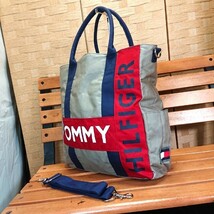 【未使用品】TOMMY HILFIGER トミーヒルフィガー 2WAY ショルダーバッグ トートバッグ かばん メンズ_画像9