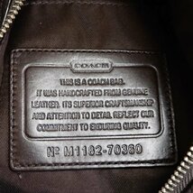 【極美品】 COACH コーチ 【70360】 トンプソン レザー ボディバッグ ショルダーバッグ 鞄_画像8