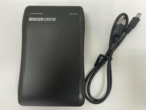 I.O DATAアイ・オー・データ　HDPG　ポータブルHDD　HDPG－SU-160（K)　中古ジャンク