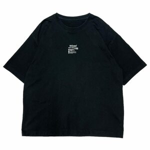 mfpen エムエフペン　TAGLESS T-SHIRTS　 LARGE ブラック サイズ:L