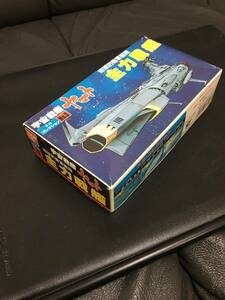 *1979 year * that time thing!* The Earth Defense Army ... power battleship mechanism collection Matsumoto 0 . Uchu Senkan Yamato Bandai not yet constructed plastic model rare ( inside shelves storage )