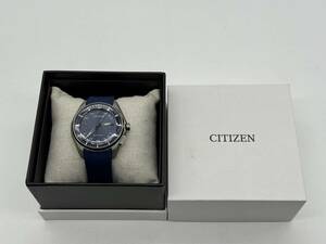 【OP12026HR】1円～ シチズン / CITIZEN 腕時計 スーパーチタニウム BZ4000-07L エコ・ドライブ デイト ワールドタイム 10気圧防水 稼働品