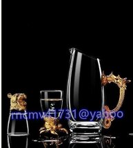 極美品★高品質 グラス 冷酒器 冷酒グラス グラスセット ショットグラス ワイン グラス_画像3