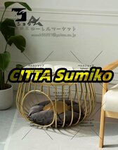 サイドテーブル 別荘 丸形 卓 猫小屋 ナイトテーブル リビング用テーブル 北欧 コーヒーテーブル_画像4