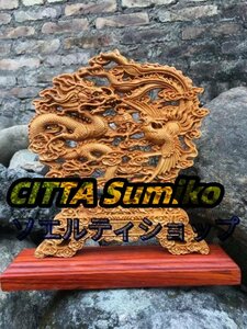 美品★竜 置物 飾り物 風水 開運 金運アップ 財運 厄除け 商売繁盛 工芸品 オフィス装飾