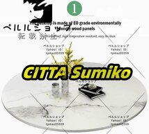 円形 応接セット 椅子6脚 ダイニングテーブルセット 会議用テーブル ミーティングテーブル 食卓テーブル 事務机 会議机 リビングテーブル_画像9