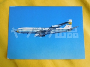 ルフトハンザ航空 B707 ポストカード 絵はがき 絵葉書 Postcard エアライングッズ 飛行機 航空