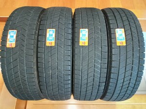 【売り切り1円スタート】175/70R14 BRIDGESTONE BLIZZAK VRX3 スタッドレス ブリヂストンタイヤ ブリザック 4本セット 2021年製 使用頻度少