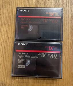 SONY ソニー　デジタルビデオ　カセット　2個　DVM60