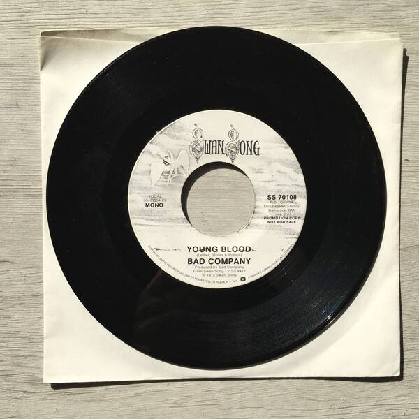 BAD COMPANY YOUNG BLOOD US盤 PROMO