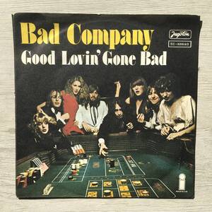 BAD COMPANY GOOD LOVIN' GONE BAD ユーゴスラビア盤