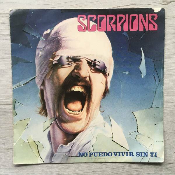 SCORPIONS CAN'T GET LIVE WITHOUT YOU プロモスタンプ