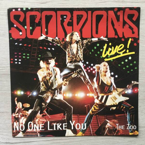 SCORPIONS NO ONE LIKE YOU スペイン盤 PROMO