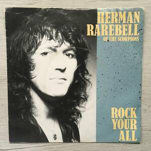 HERMAN RAREBELL SCORPIONS ROCK YOUR ALL UK盤