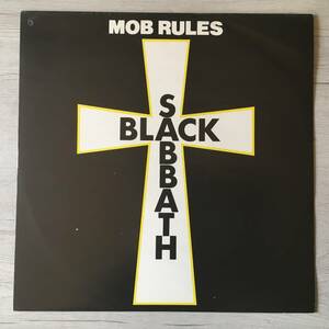BLACK SABBATH MOB RULES UK盤