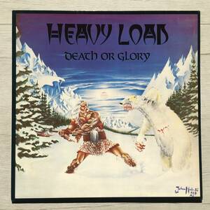 HEAVY LOAD DEATH OR GLORY スウェーデン盤　7インチ、未使用ポスター