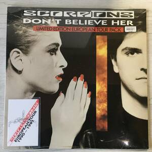 SCORPIONS DON'T BELIEVE HER UK盤　LIMITED EDITION SEALED 新品未開封