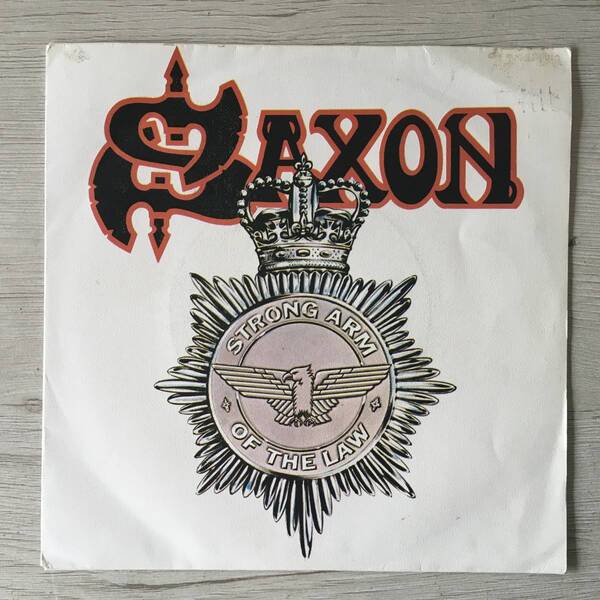 SAXON STRONG ARM OF THE LAW フランス盤