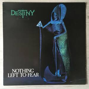 DESTINY NOTHING LEFT TO FEAR スウェーデン盤