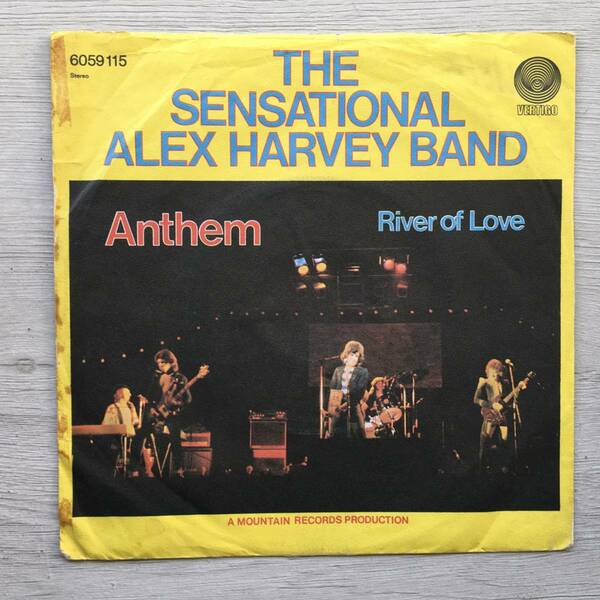 THE SANSATIONAL ALEX HARVEY BAND ドイツ盤　CHRIS GLEN　THE MICHAEL SCHENKER BAND