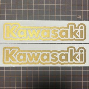 Kawasaki カワサキ　カッティングステッカー　2枚セット　