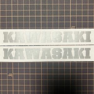 Kawasaki カワサキ　カッティングステッカー　2枚セット