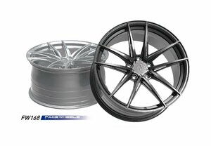 【鍛造】FACE WHEELS　FW168　FORGED 1PCホイール20インチ9.0/9.5/10.0/10.5/11.0/11.5/12.0/12.5J