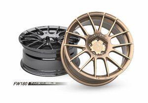 【鍛造】FACE WHEELS　FW180　FORGED 1PCホイール19インチ9.5/10.0/10.5/11.0J