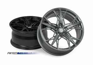 【鍛造】FACE WHEELS　FW1022　FORGED 1PCホイール20インチ9.0/9.5/10.0/10.5/11.0/11.5/12.0/12.5J