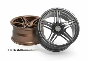 【鍛造】FACE WHEELS　FW146　FORGED 1PCホイール21インチ8.5/9.0/9.5J