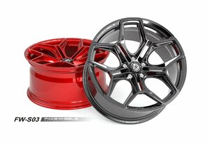 【鍛造】FACE WHEELS　FW-S03　FORGED 1PCホイール24インチ10.0/10.5/11.0/11.5/12.0/12.5/13.0J