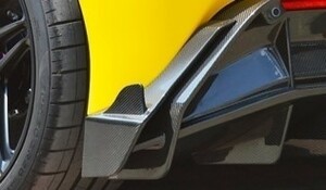 【正規品】Paktechz パクテクツ フェラーリ F8 Tributo リアスプリッター　カーボン　リア　スプリッター　コーナー　カナード