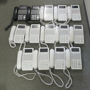 * Junk NAKAYO business phone NYC-36Si-SDW 14 pcs. set 