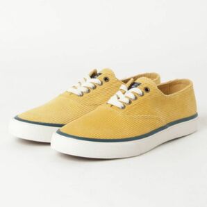 SPERRY TOP-SIDER デッキシューズ スニーカー コーデュロイ 黄