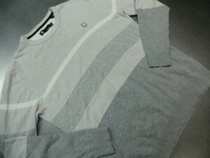 N25 美品・ジースターロウ G-STAR RAW 長袖 Tシャツ ニットセーター オーガニックコットン M