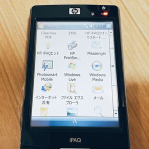 HP ヒューレット・パッカード iPAQ 212 Enterprise Handheld ポケット PC 4インチ タッチ パネル液晶 PDA 現状品 外箱付き レトロ 0127の画像4