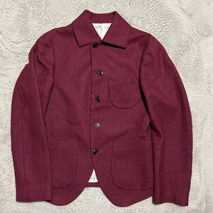 vivienne westwood MAN ウールジャケット　46 ヴィヴィアンウエストウッド　バーガンディ　テーラードジャケット　 JACKET