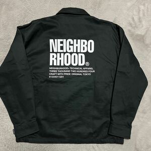 23aw NEIGHBORHOOD ZIP WORK JACKET ネイバーフッド　黒　ブラック　M 