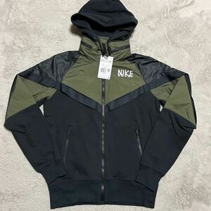 22aw sacai NIKE サカイ ナイキ AS M NRG Full Zip Hoodie ナイロンジャケット　パーカー　オリーブ　OLIVE XS 