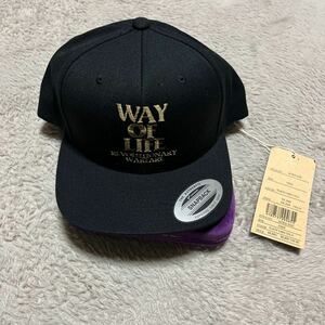 RATS WAY OF LIFE EMBROIDERY CAP キャップ　黒　ブラック　東京インディアンズ　ROUGH AND RIDERS DOZENS 