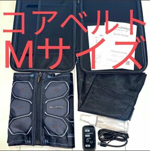 ①パワースーツ コアベルト Mサイズ　SIXPAD シックスパッド　正規品　MTG　core corebelt シックスパット