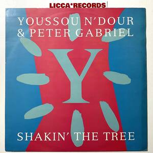 何枚でも同送料 *12” レコード Youssou N'Dour & Peter Gabriel Shakin' The Tree UK 1989 ORIGINAL Virgin VST1167 LICCA*RECORDS 333