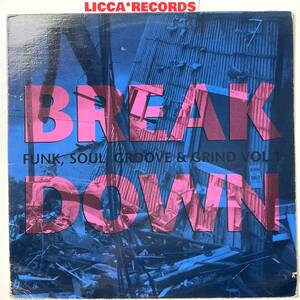 何枚でも同送料 *LP レコード Breakdown Funk, Soul, Groove & Grind Vol.1 US 1993 UNOFFICIAL Soul Syndicate SS-201 LICCA*RECORDS 390