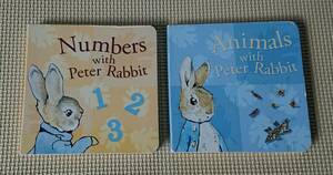 ピーターラビット　Animal　＆　Numbers　2冊セット　／　赤ちゃんからの英語幼児絵本