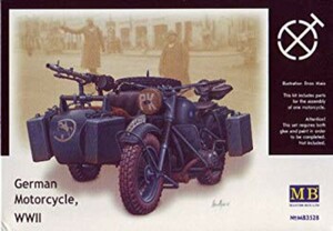 マスターボックス 1/35 独 BMW-R75軍用サイドカー 