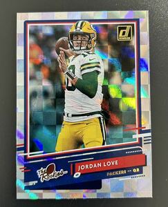 2020 Donruss NFL Jordan Love Packers RC The Rookies TR-JL