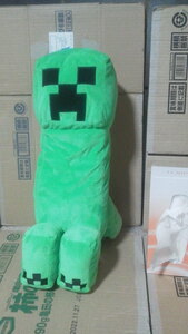 MINECRAFT マイクラ マインクラフト クリーパー BIG ぬいぐるみ 50ｃｍ 非売 ロング 送料510円